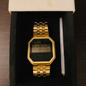 Gold Nixon watch